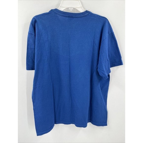 Vtg Local 2 Hospitality Workers Mens L Navy Union Brotherhood T Shirt USA EUC - Picture 4 of 7